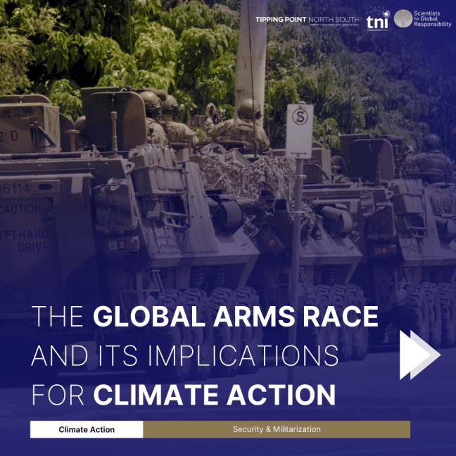 The global arms race and its implications for climate action
